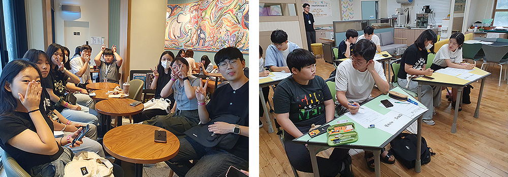 코딧투게더 대학생봉사단 멘토링 활동 이미지입니다.